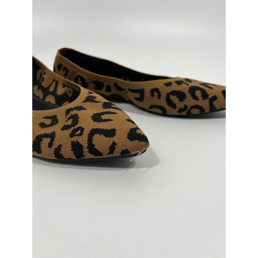 Women Ballet Flats 9 Animal Print‎ Brown Chic Minimalist Quiet Luxury Old Money